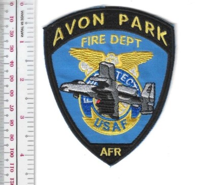 US Air Force USAF Avon Park Air Force Range Fire Department Florid NO TARIFF