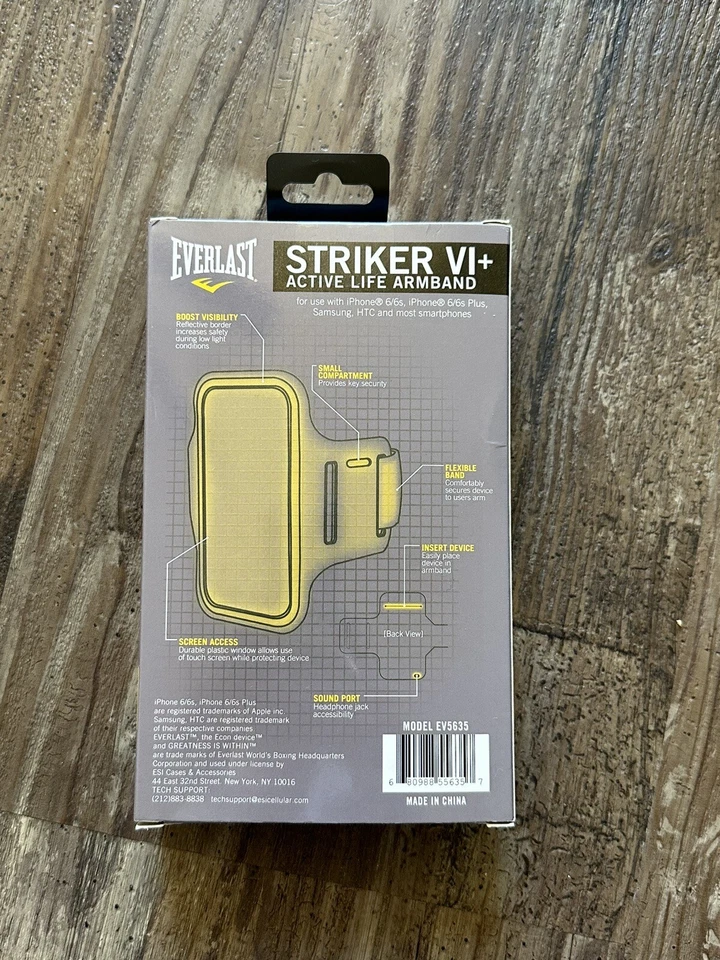 Nuevo Brazalete Everlast Active Life Nuevo en Caja Azul I Teléfono 6/6s Samsung HCT Teléfonos Inteligentes  Foto 2 de 2