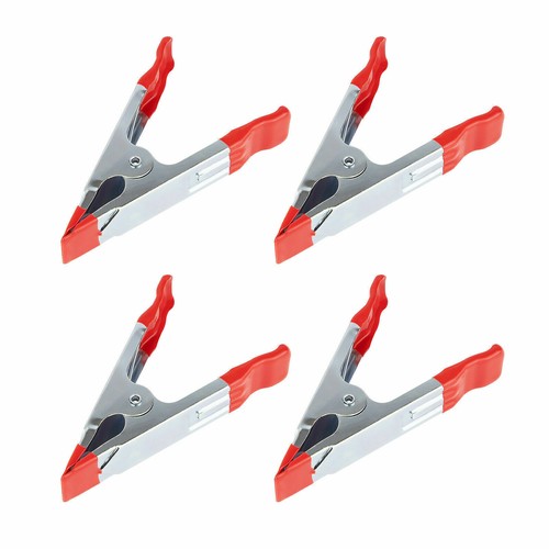 Strong Metal Spring Clamps/Stall Clips Holder for Large Tarpaulin,Silver/Red - Imagen 3 de 34