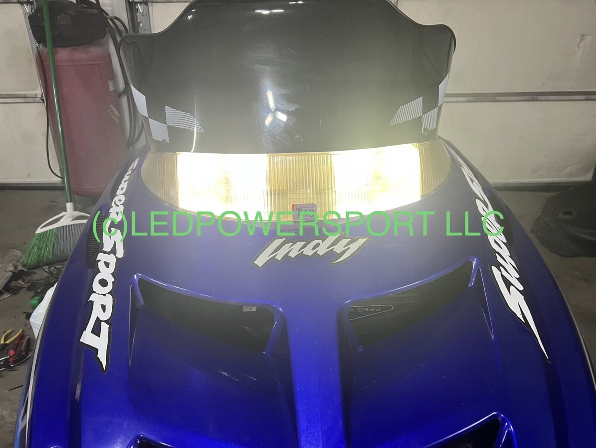 1991 91 Polaris INDY 500 LED Headlight Kit Plug & Play SOLD BY