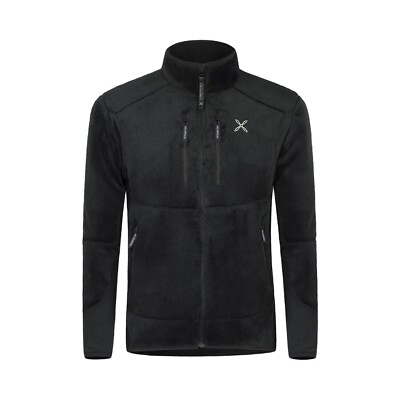 Nordic Fleece Jacket Black Second Layer Fitness Outdoor