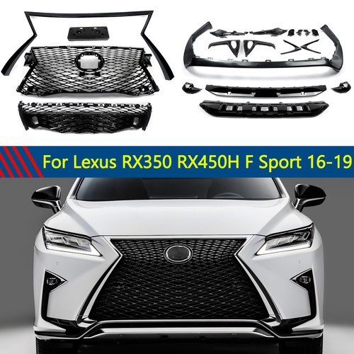 Front Bumper Lower Grille Sport Mesh Trims For Lexus RX350 RX450 2016 ...