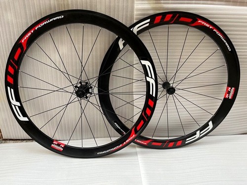 Ultralight 700C Alloy Bmx Road Bike Wheels V Brake Wheelset Rim Brake 30/40/50mm - Picture 3 of 6