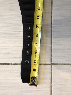 Satin Black Emporio Armani Waist Belt Size 40 Satin Black Emporio Armani Waist Belt Size 40 | eBay main image 3