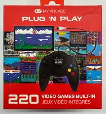 My Arcade "Plug 'N Play" Controller 220 Video Games Built-In(DGUN-2959)