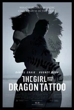 The Girl With The Dragon Tattoo movie poster (c) Daniel Craig, Rooney Mara