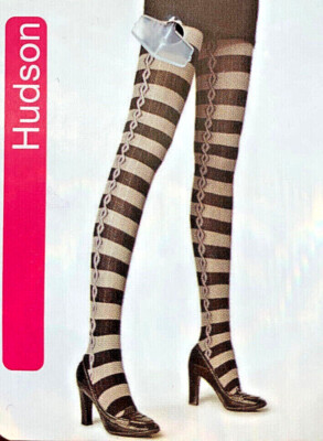 HUDSON FASHION Strickstrumpfhose / Strumpfhose mit Zopfmuster, 85% Baumwolle