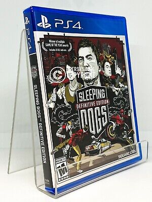 Sleeping Dogs Definitive Edition PS4 (New & Sealed)