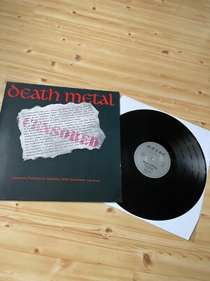 Death Metal Sampler First Press Heavy Metal Running Wild Helloween Hellhammer