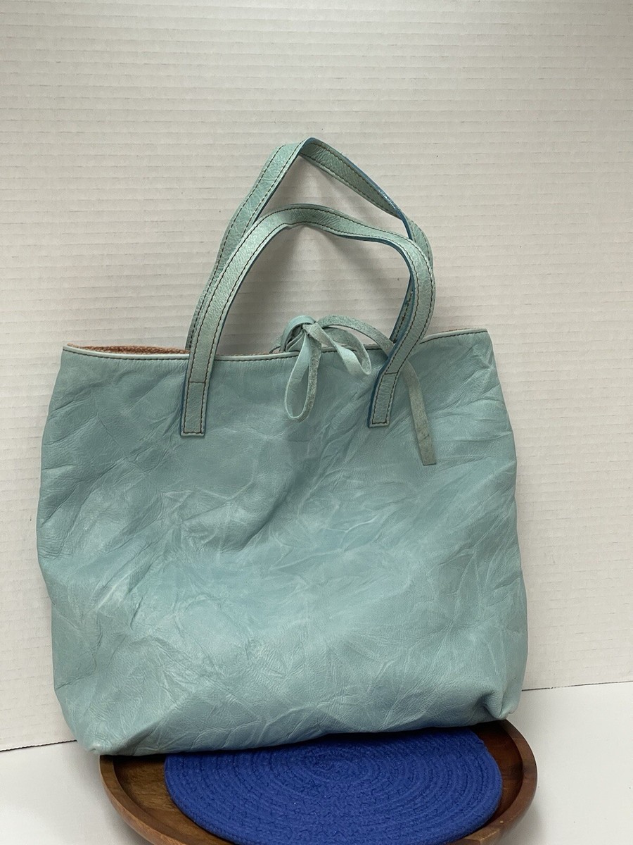 Castellari Milano Crinkle Leather Handbag Made In Italy -Tiffany 