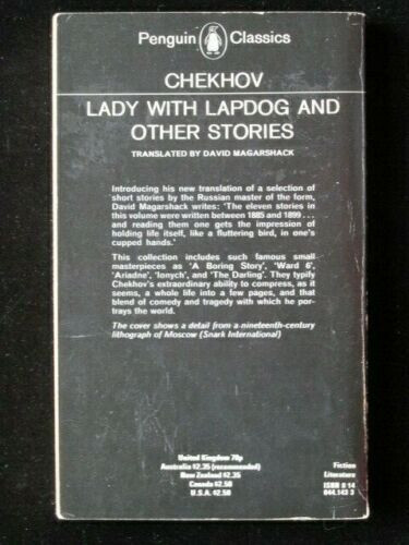 Lady with Lapdog and Other Stories by A.P. Chekhov, Penguin Classics, P/B Book - Picture 2 of 4