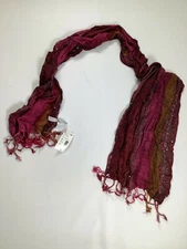 Womens Studio Thirty Six Chestnut Red Scarf NEW! NWT