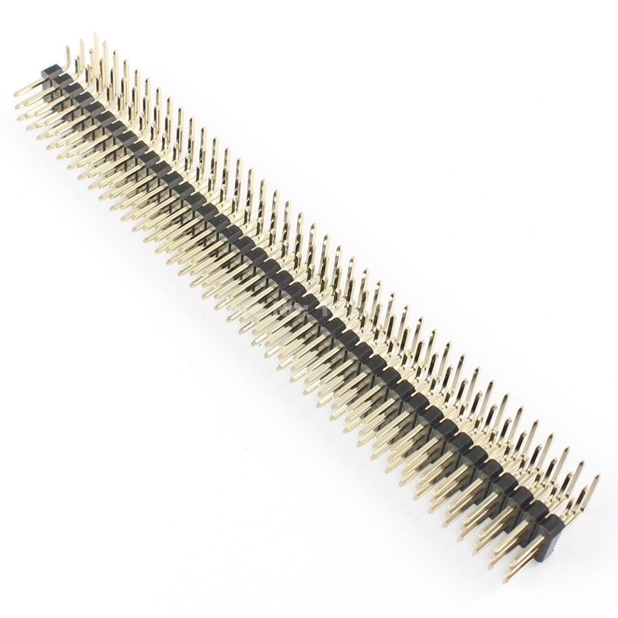 THREE___様　 専用 1Pcs 2.54mm Pitch 3x40 Pin 120 Pin Three Triple Row Right Angle