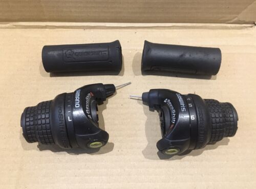 Shimano Revoshift SL-RS31 3x6 Gripshift 18 Speed Gear Shifters MTB Front & Rear
