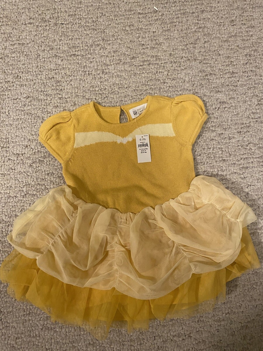 gap princess dress baby Gap Disney Baby & Toddler Princess Belle Tulle Dress