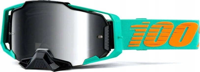 Lunettes ARMEGA Clark vert à écran argent miroir haut de gamme avec mousse triple couche confort