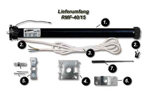 rohrmotor24 Rolladenmotor FUNK Univ. Rohrmotor SW40 SW60 PROFI Rolladenantrieb - Bild 13 von 23