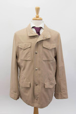 NWT 4495 Brunello Cucinelli Men's Rain Jacket With Inner Hood Size 50/ 40US A242