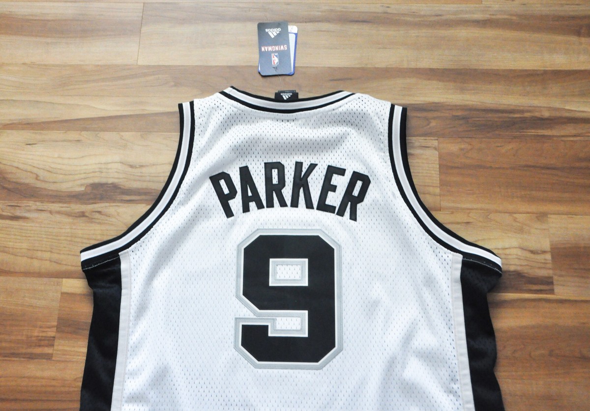 Tony Parker San Antonio Spurs Adidas Jersey Swingman White