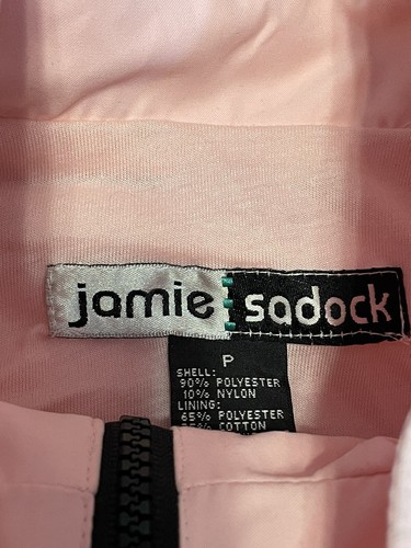 Jamie Sadock Full Zip Golf Jacket Pink Woman’s Size P Petite - Picture 8 of 8