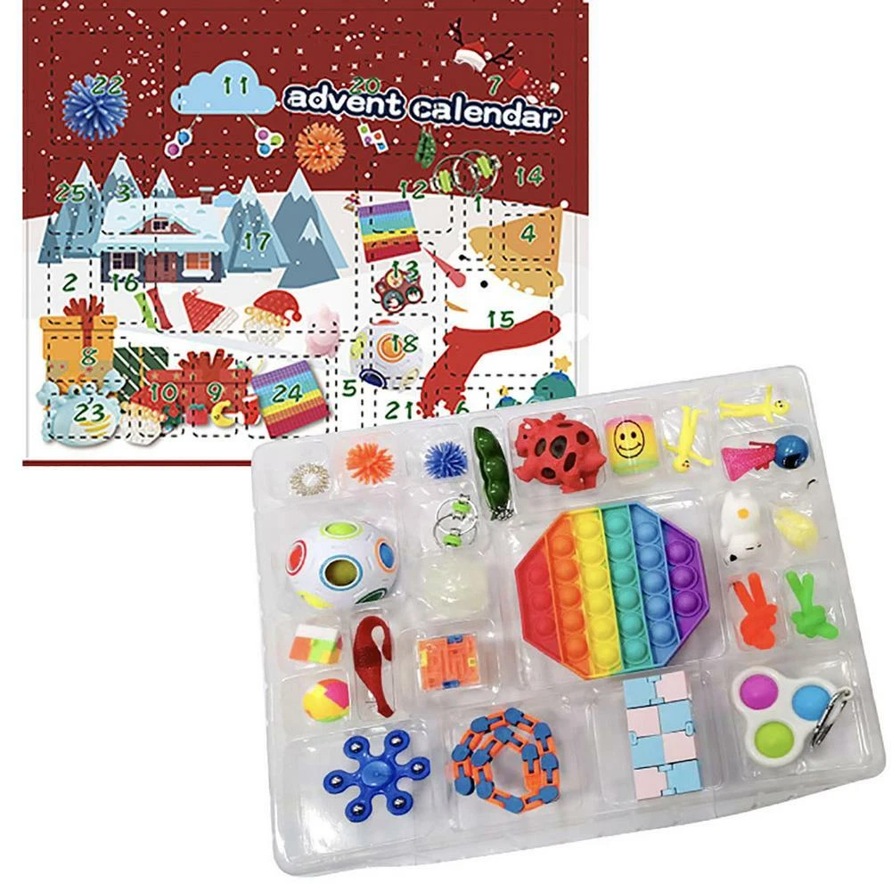 Fidget Toy Advent Calendar Countdown to Christmas Anti Stress Toys Blind Box | eBay Fidget Toy Advent Calendar Countdown to Christmas Anti Stress Toys Blind Box | eBay