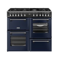 Stoves Richmond Deluxe 100cm Dual Fuel Range Cooker Midnight Blue 100DF Grade C