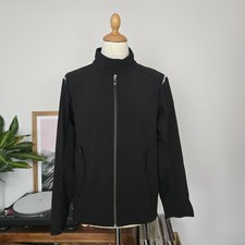 Vulpine Softshell Cycling Jacket In Black Men's Size Large Excellent Condition