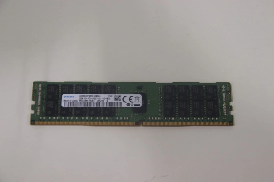 MÓDULOS DE MEMORIA SAMSUNG 32GB PC4-19200 DDR4 RDIMM | M393A4K40CB1-CRC4Q | LOTE DE 2 Foto 2 de 3