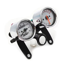 MOTORCYCLE KPH ODOMETER TACHO REV COUNTER CLOCKS STREETFIGHTER CAFE RACER