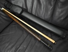 Vintage Adam Cue 5/16-18 Joint Leather Carrying Case Used 19.4oz Billiard Pool