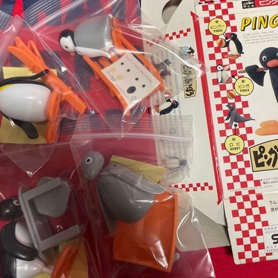 Bandai Pingu Pinga Robi Retro Figure 1993 Unused Seal Verified 30 Years Old