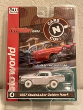 Auto World Thunder Jet Cars N Coffee Slot Car 1957 Studebaker Golden Hawk CHASE