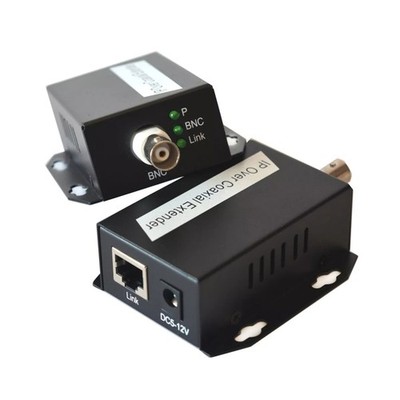 1 Pair Network Rj45 BNC IP Over Coaxial Extender Accessories For Elevator