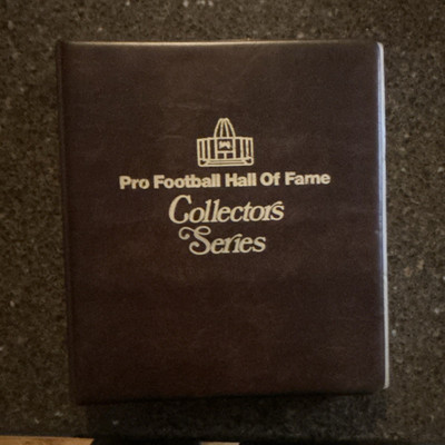 Daniel A. Blacksmith Pro Football HOF Metal Limited Edition Card Binder Lot