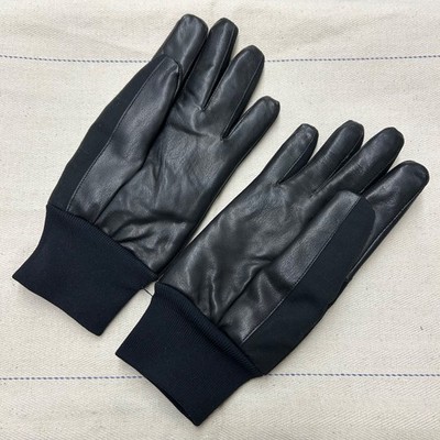 TECHNIKER MECHANIKER HANDSCHUHE - 10 & 11, schwarzes Ledertuch, britische Armee NEU