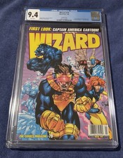 Wizard Magazine #79 CGC 9.4 NM CGC Top Pop #1! 1998 X-Men Cover Variant