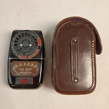 Vintage General Electric GE Exposure Meter DW-48 With Case Made In USA