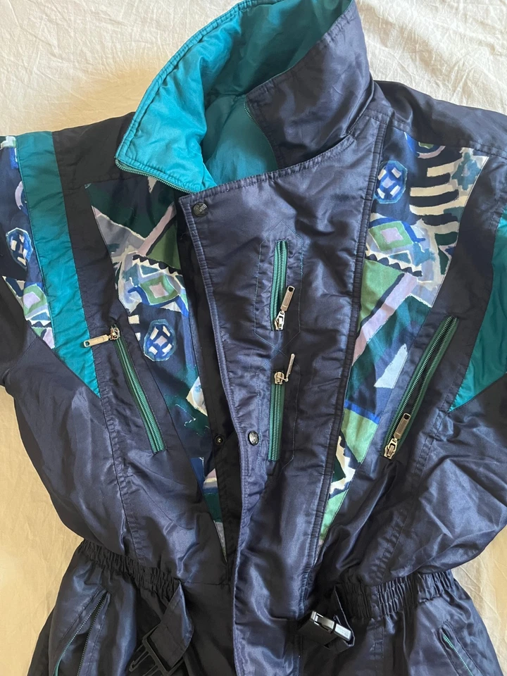 VINTAGE Hudson Ski Suit – 80s/90s Retro Mens - Image 3 of 4
