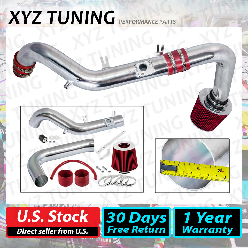2.75" RED Cold Air Intake Racing Sytem + Filter For 07-10 Scion tC 2.4L L4