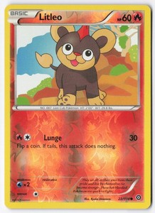 Litleo XY - Steam Siege Reverse Holo 22/114