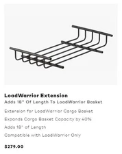 Yakima LoadedWarrior Extension