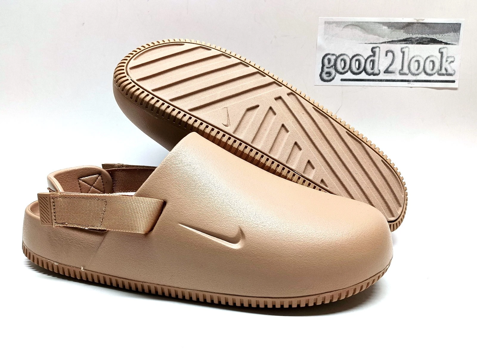 NIKE CALM MULE NA SANDALO CANAPA TAGLIA UOMO 13 [FD5130 200]