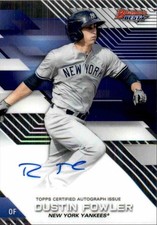 Dustin Fowler 2017 Bowman Bowman's Best Auto #B17-DF