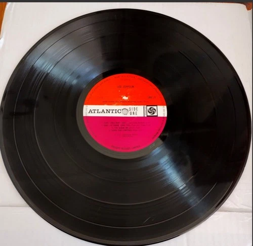 Led Zeppelin Turquoise First Pressed 588171 Uncorrected Matrix Vinyl/Generic...