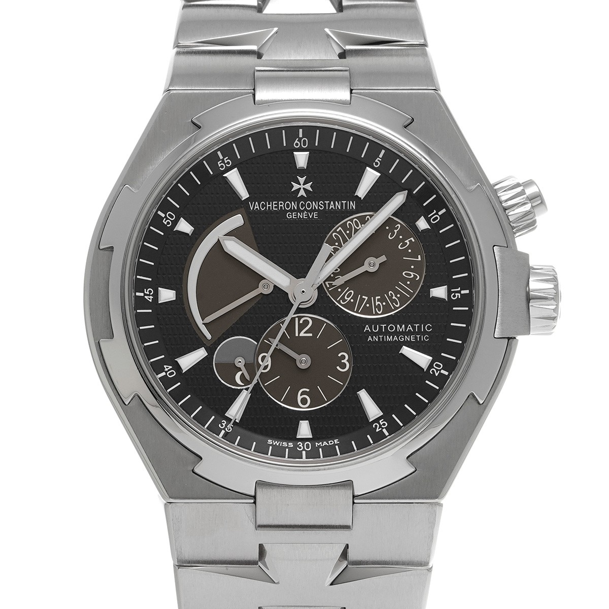 VACHERON CONSTANTIN Overseas dual time 47450/B01A-9227 black/gray WATCH 703204