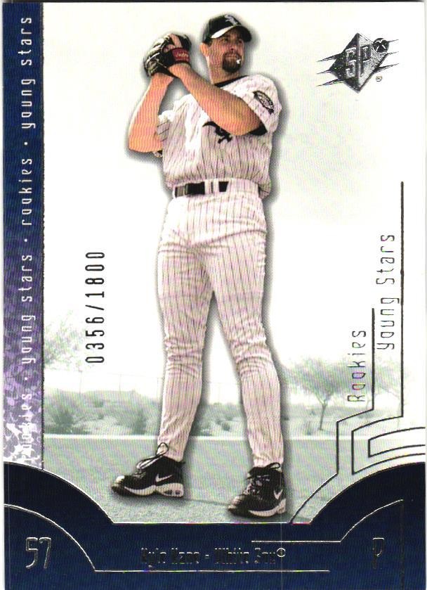 2002 SPx #111a Kyle Kane : Action #/1800