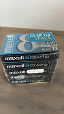 Lot of 5 sealed Maxell 8mm GX-MP 120 Recordable Video Cassettes for Camcorder