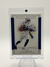 Panini 2018 National Treasures T.Y. Hilton #41 Gold /35 Colts Football