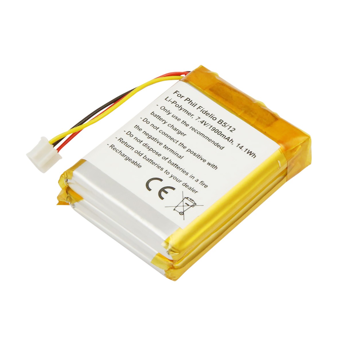 Batterie Fidelio B5/12 résout les coupures de vos enceintes sans fil 1900mAh