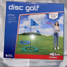 Disc Golf Game, Toss Rings, Well Played Outdo...